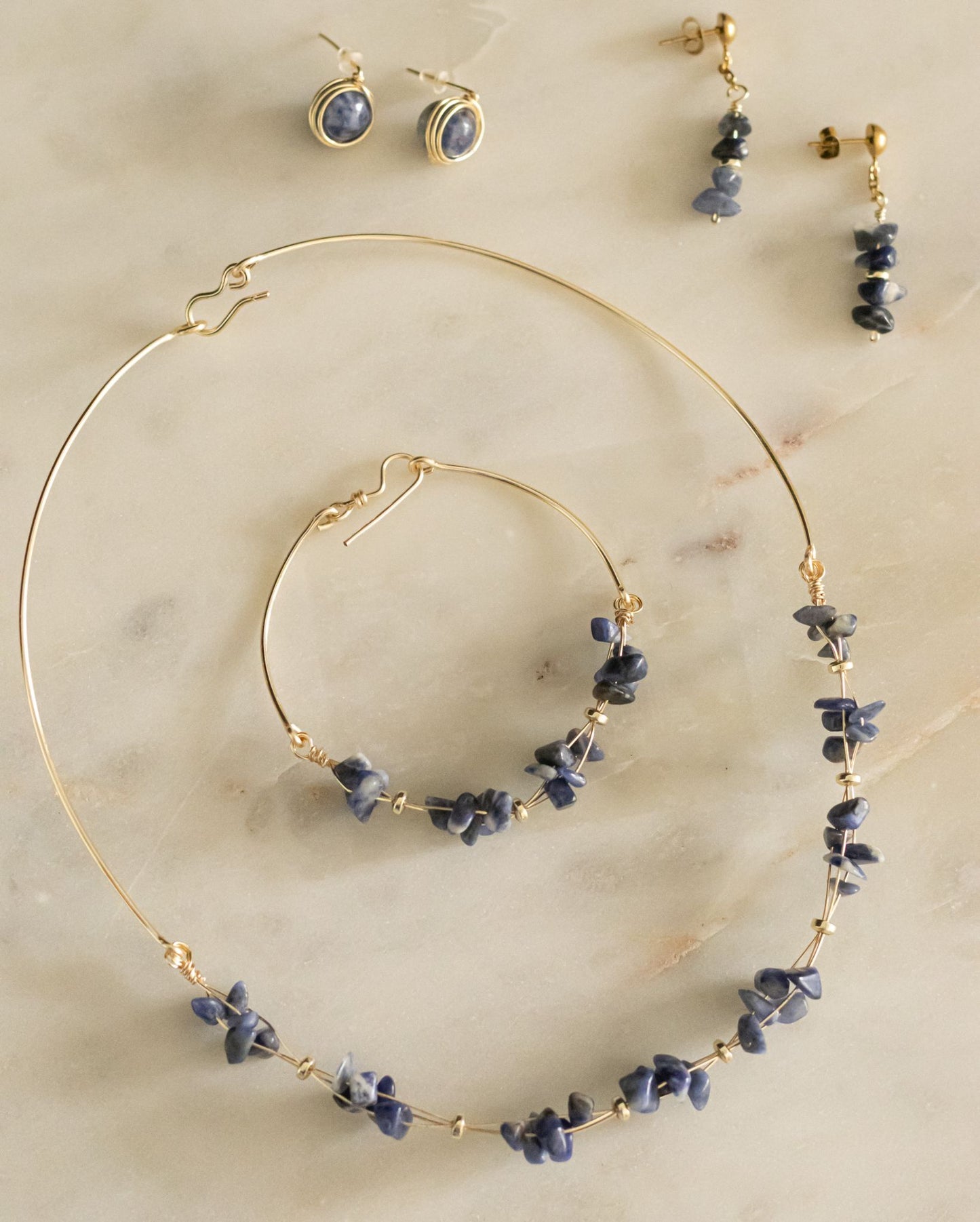 Lapis Lazuli Conjunto