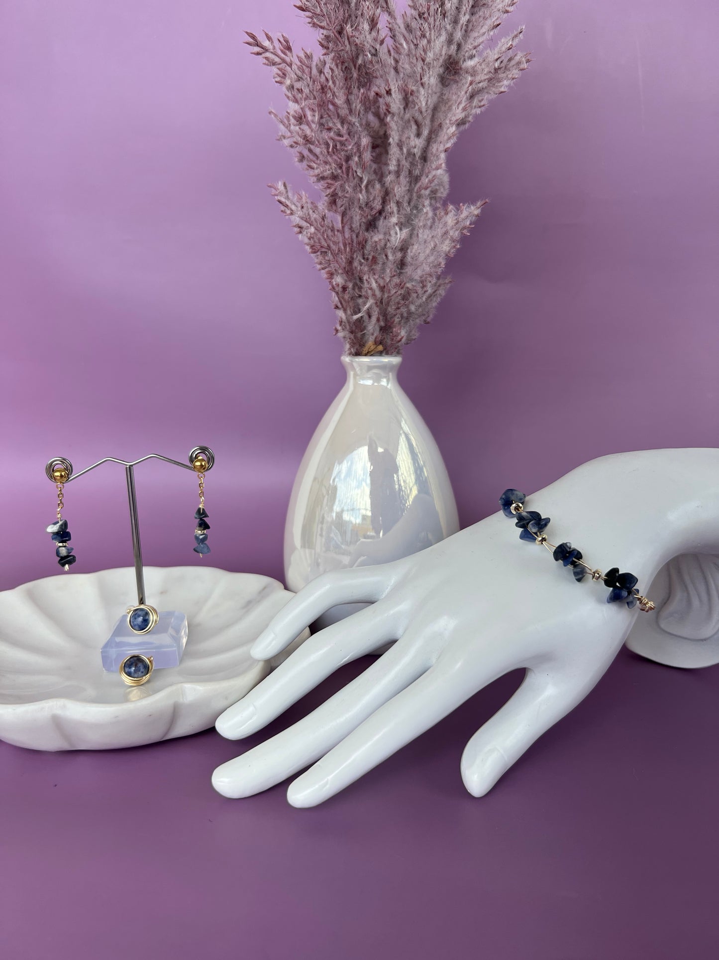 Lapis Lazuli Conjunto