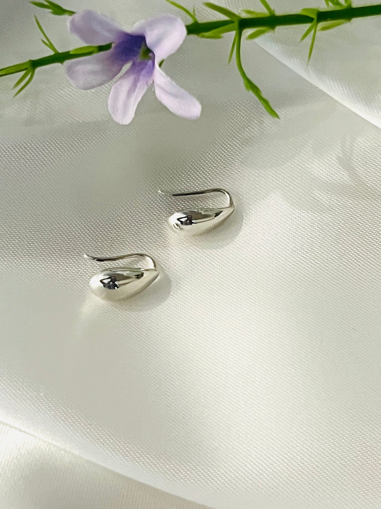 Silver Drops Earrings